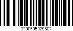 Código de barras (EAN, GTIN, SKU, ISBN): '9788535929607'