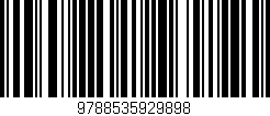 Código de barras (EAN, GTIN, SKU, ISBN): '9788535929898'