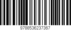 Código de barras (EAN, GTIN, SKU, ISBN): '9788536237367'