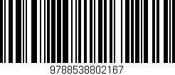 Código de barras (EAN, GTIN, SKU, ISBN): '9788538802167'