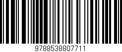 Código de barras (EAN, GTIN, SKU, ISBN): '9788538807711'