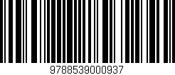 Código de barras (EAN, GTIN, SKU, ISBN): '9788539000937'