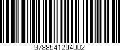 Código de barras (EAN, GTIN, SKU, ISBN): '9788541204002'
