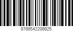 Código de barras (EAN, GTIN, SKU, ISBN): '9788542208825'