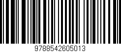 Código de barras (EAN, GTIN, SKU, ISBN): '9788542605013'