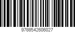 Código de barras (EAN, GTIN, SKU, ISBN): '9788542606027'