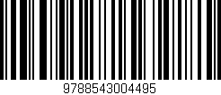 Código de barras (EAN, GTIN, SKU, ISBN): '9788543004495'