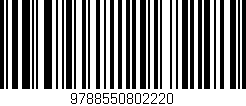 Código de barras (EAN, GTIN, SKU, ISBN): '9788550802220'