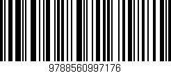Código de barras (EAN, GTIN, SKU, ISBN): '9788560997176'