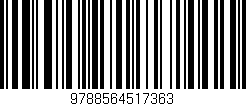 Código de barras (EAN, GTIN, SKU, ISBN): '9788564517363'