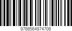 Código de barras (EAN, GTIN, SKU, ISBN): '9788564974708'