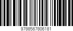 Código de barras (EAN, GTIN, SKU, ISBN): '9788567806181'