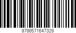 Código de barras (EAN, GTIN, SKU, ISBN): '9788571647329'