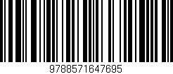 Código de barras (EAN, GTIN, SKU, ISBN): '9788571647695'