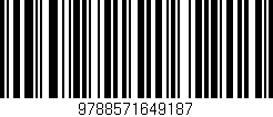 Código de barras (EAN, GTIN, SKU, ISBN): '9788571649187'