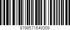 Código de barras (EAN, GTIN, SKU, ISBN): '9788571649309'