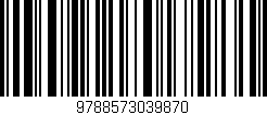 Código de barras (EAN, GTIN, SKU, ISBN): '9788573039870'