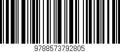 Código de barras (EAN, GTIN, SKU, ISBN): '9788573792805'