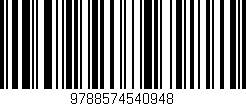Código de barras (EAN, GTIN, SKU, ISBN): '9788574540948'