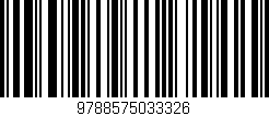 Código de barras (EAN, GTIN, SKU, ISBN): '9788575033326'