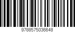 Código de barras (EAN, GTIN, SKU, ISBN): '9788575036648'