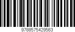Código de barras (EAN, GTIN, SKU, ISBN): '9788575429563'