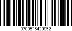 Código de barras (EAN, GTIN, SKU, ISBN): '9788575429952'