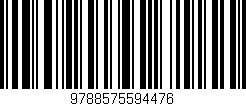 Código de barras (EAN, GTIN, SKU, ISBN): '9788575594476'