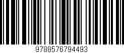 Código de barras (EAN, GTIN, SKU, ISBN): '9788576794493'