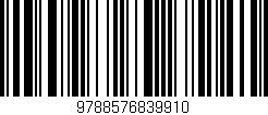 Código de barras (EAN, GTIN, SKU, ISBN): '9788576839910'