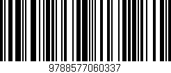 Código de barras (EAN, GTIN, SKU, ISBN): '9788577060337'