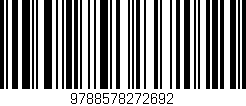 Código de barras (EAN, GTIN, SKU, ISBN): '9788578272692'