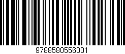 Código de barras (EAN, GTIN, SKU, ISBN): '9788580556001'