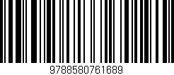 Código de barras (EAN, GTIN, SKU, ISBN): '9788580761689'
