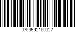 Código de barras (EAN, GTIN, SKU, ISBN): '9788582180327'