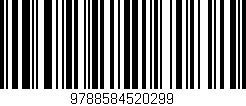 Código de barras (EAN, GTIN, SKU, ISBN): '9788584520299'
