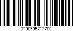 Código de barras (EAN, GTIN, SKU, ISBN): '9788585717780'