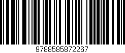 Código de barras (EAN, GTIN, SKU, ISBN): '9788585872267'