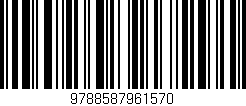 Código de barras (EAN, GTIN, SKU, ISBN): '9788587961570'