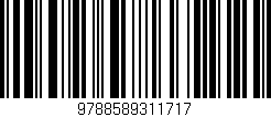 Código de barras (EAN, GTIN, SKU, ISBN): '9788589311717'