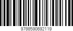 Código de barras (EAN, GTIN, SKU, ISBN): '9788590692119'