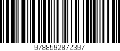 Código de barras (EAN, GTIN, SKU, ISBN): '9788592872397'