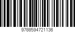Código de barras (EAN, GTIN, SKU, ISBN): '9788594721136'