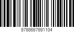 Código de barras (EAN, GTIN, SKU, ISBN): '9788687891104'
