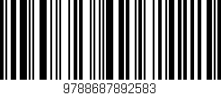 Código de barras (EAN, GTIN, SKU, ISBN): '9788687892583'