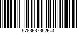 Código de barras (EAN, GTIN, SKU, ISBN): '9788687892644'
