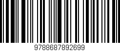 Código de barras (EAN, GTIN, SKU, ISBN): '9788687892699'