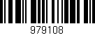 Código de barras (EAN, GTIN, SKU, ISBN): '979108'