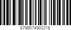 Código de barras (EAN, GTIN, SKU, ISBN): '9798574903216'