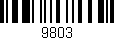 Código de barras (EAN, GTIN, SKU, ISBN): '9803'
